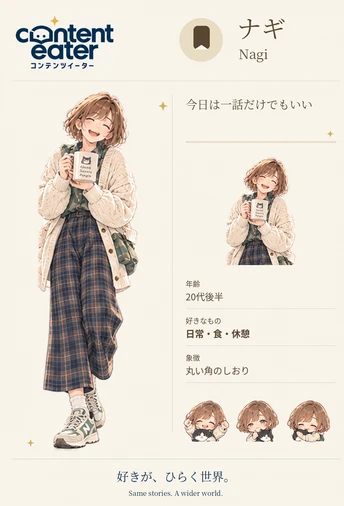 Character card: Nagi
